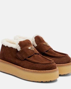 Prada Flat Shoes - Brown