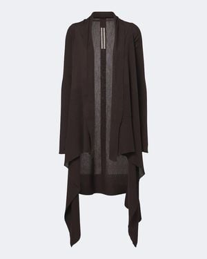 Rick Owens Cardigan Aus Schurwolle - Schwarz