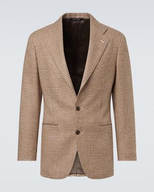 Saman Amel Blazer Aus Alpakawolle - Braun