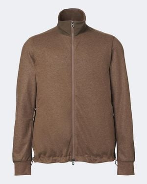 Sease Explorer Cashmere Ski Sweatshirt - Brown