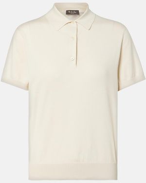 Loro Piana Cotton Polo Shirt - Natural