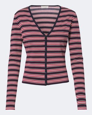 Faithfull the Brand Cardigan Doris - Rosso