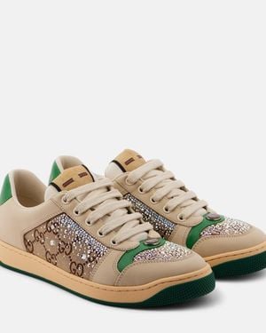 Gucci Screener Trainers - Natural