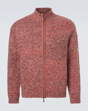 LeKasha Cardigan Lamdu Aus Kaschmir - Rot
