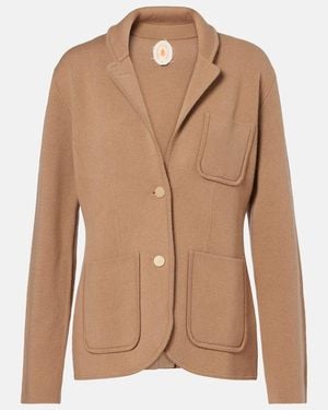 Jardin Des Orangers Wool And Cashmere Blazer - Brown