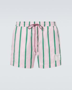 Thom Browne Badeshorts - Weiß