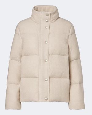 Eleventy Wool Down Jacket - Natural