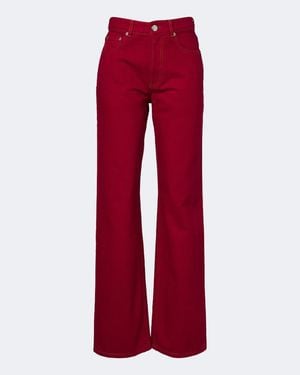 Ami Paris Wide-Leg-Jeans - Rot