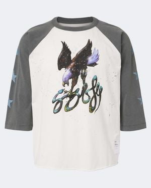 Satisfy Camiseta Mothtech De Jersey De Algodon - Blanco