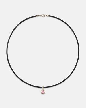 STONE AND STRAND Festival Vibes 14Kt Choker With Tourmaline - Metallic