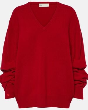 Tory Burch Pullover Aus Einem Wollgemisch - Rot