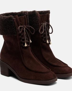 Jimmy Choo Hali Suede Ankle Boots - Brown