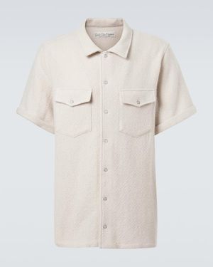 God's True Cashmere Diamond Cashmere Shirt - Natural