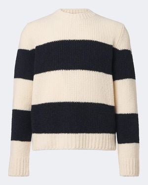 Moncler Pullover Aus Einem Wollgemisch - Schwarz