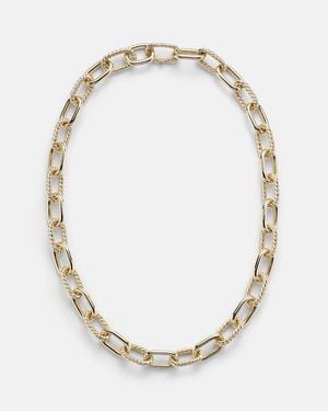 David Yurman Dy Madison 18Kt Chain Necklace - Metallic