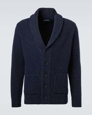 Thom Sweeney Cardigan Aus Wolle Und Kaschmir - Blau