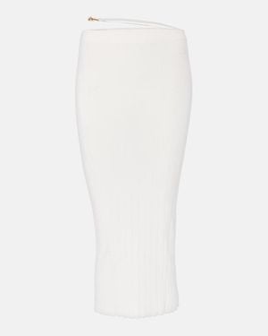 Jacquemus The Pralù Skirt - White