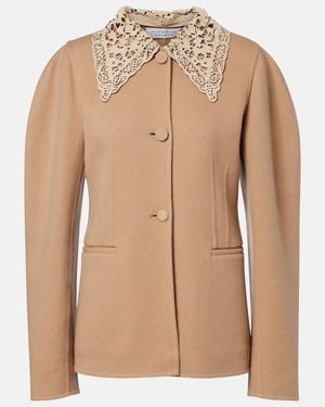 Gabriela Hearst Daelan Cashmere Jacket - Brown