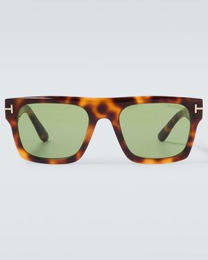 Tom Ford Cyrus Square Sunglasses - Brown