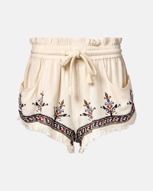 Isabel Marant Kriss Embroidered Shorts - Multicolour