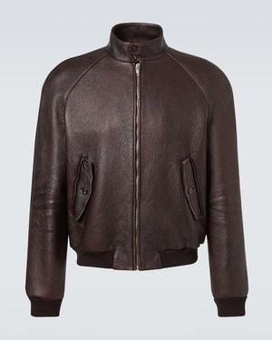 Prada Leather Jacket - Black