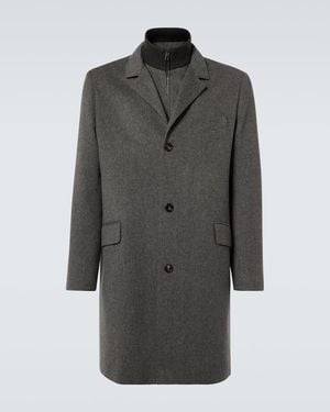 Loro Piana Martingala Cashmere Coat - Grey