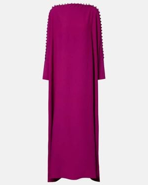 ‎Taller Marmo Crepe Kaftan - Purple