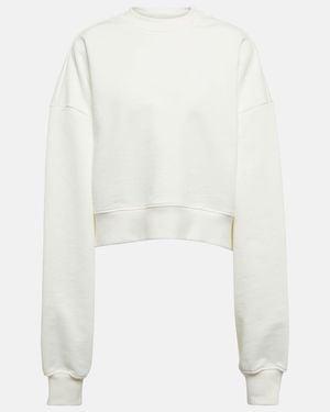 Wardrobe NYC X Hailey Bieber Hb Cotton Fleece Sweatshirt - White