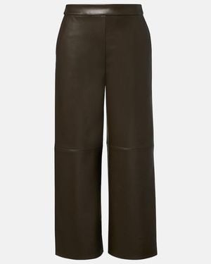 Max Mara Cropped Straight Pants - Gray