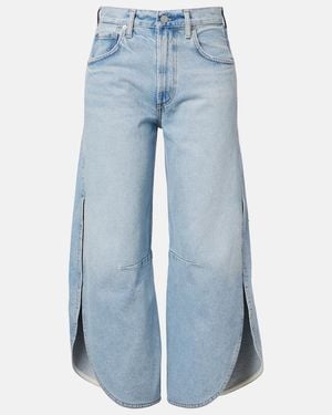 Citizens of Humanity Tulip Barrel-Leg Jeans - Blue