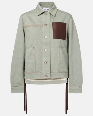 Loewe Denim Jacket - Green