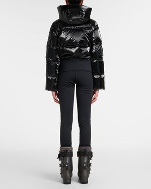 Goldbergh Liora Quilted Down Ski Jacket in Blue | Lyst