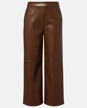 Max Mara Cropped Straight Pants - Brown