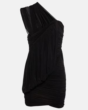 Rick Owens Edfu One-Shoulder Minidress - Black