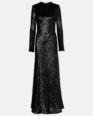 Jonathan Simkhai Beatrice Sequined Gown - Black