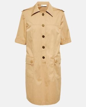 Tory Burch Cotton Camp Dress - Natural