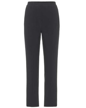 Etro High-Rise Slim-Fit Trousers - Grey