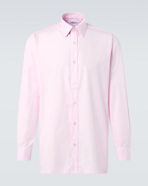 Charvet Cotton Poplin Shirt - Pink