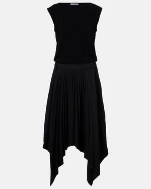 Acne Studios Duba Midi Dress - Black