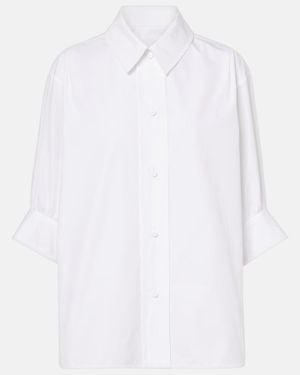 Jil Sander Boxy Cotton Shirt - White