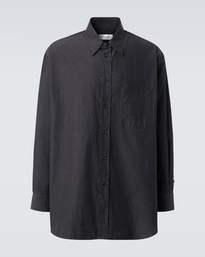 Lemaire Cotton Crepe Shirt - Blue