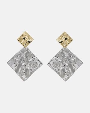 Rebecca Vallance Drop Earrings - Metallic