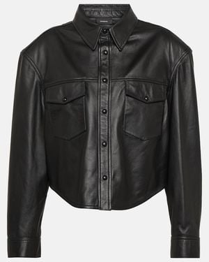 Wardrobe NYC Leather Jacket - Black