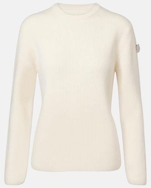 Moncler Genius Jil Sander Jersey De Lana Virgen - Blanco