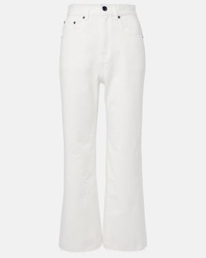 Victoria Beckham Straight Jeans - White
