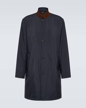 Loro Piana Sebring Technical Coat - Blue