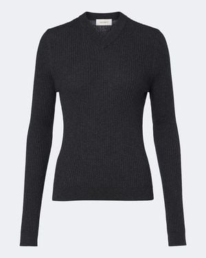 Lisa Yang Marguerite Cotton And Cashmere Jumper - Blue
