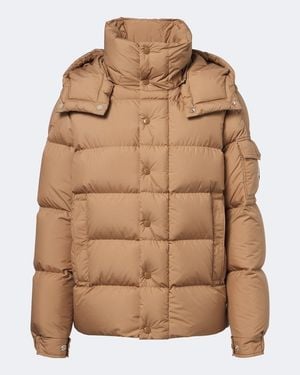 Moncler Maya 70 Hooded Down Jacket - Brown