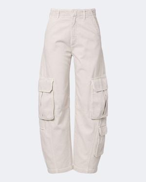 Agolde Ambika Cargo Trousers - White
