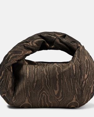 Dries Van Noten Twist Jacquard Tote Bag - Brown
